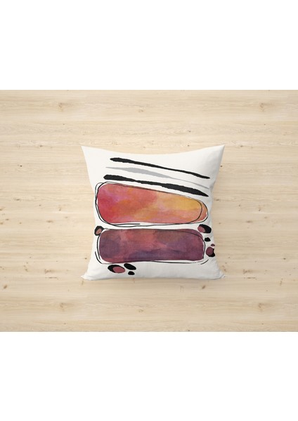 Çift Taraf Baskılı Gizli Di Özel Tasarım Süet Dokulu Kırlent Kılıfı Takımı 268 modelleri