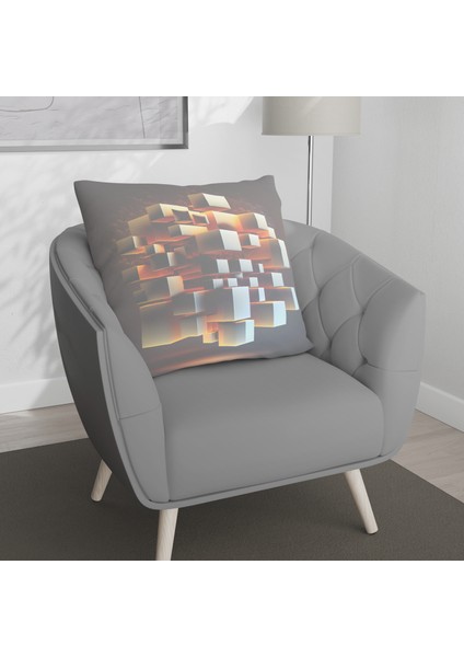 Çift Taraf Baskılı Gizli Di Özel Tasarım Süet Dokulu Kırlent Kılıfı Takımı 97 fırsatları