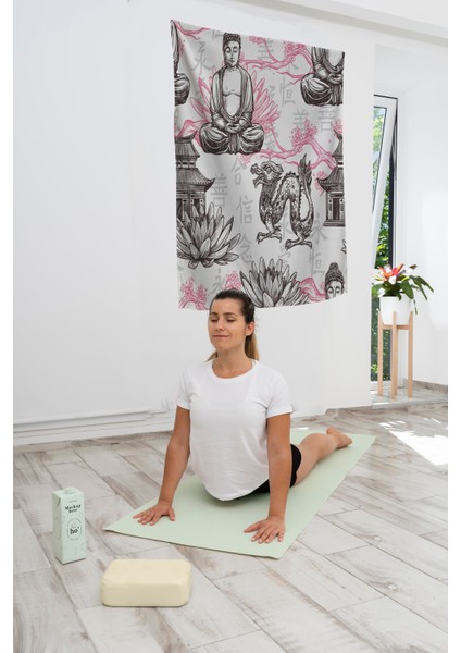 Bohem,yoga, Meditasyon,burçlar ve Mandala Temalı, Duvar Örtüsü 58 fiyatları