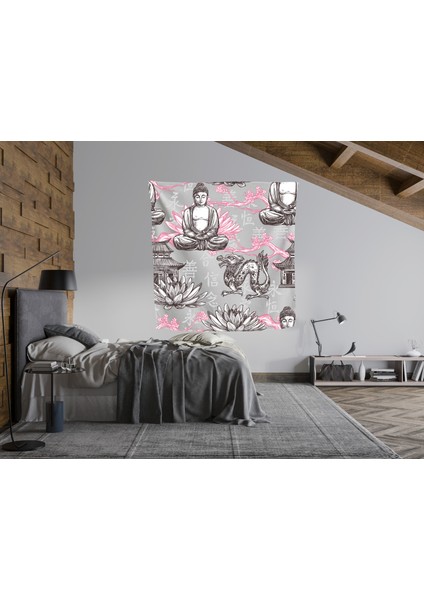 Bohem,yoga, Meditasyon,burçlar ve Mandala Temalı, Duvar Örtüsü 58 fırsatları