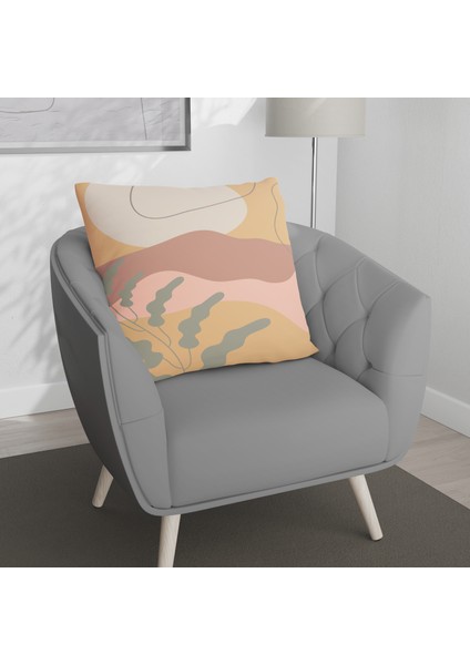 Çift Taraf Baskılı Gizli Di Özel Tasarım Süet Dokulu Kırlent Kılıfı Takımı 75 fırsatları