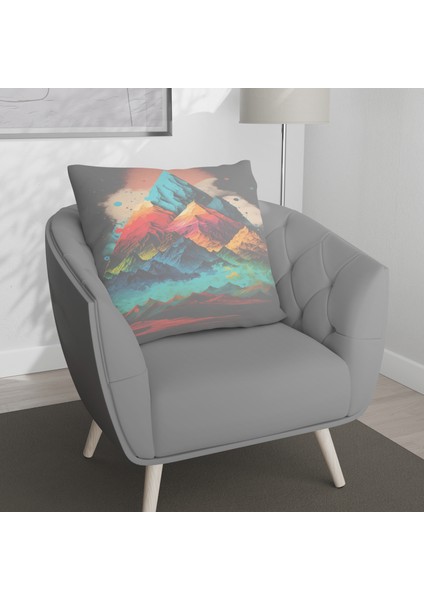 Çift Taraf Baskılı Gizli Di Özel Tasarım Süet Dokulu Kırlent Kılıfı Takımı 108 fırsatları