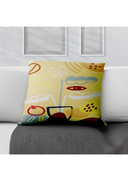 Çift Taraf Baskılı Gizli Di Özel Tasarım Süet Dokulu Kırlent Kılıfı Takımı 26 fiyatları