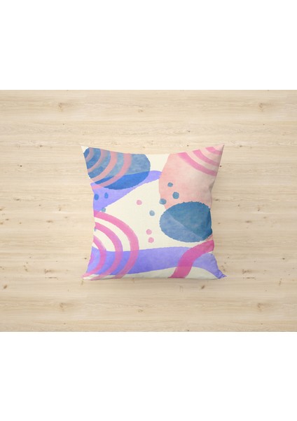 Çift Taraf Baskılı Gizli Di Özel Tasarım Süet Dokulu Kırlent Kılıfı Takımı 190 modelleri