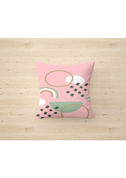 Çift Taraf Baskılı Gizli Di Özel Tasarım Süet Dokulu Kırlent Kılıfı Takımı 31 modelleri