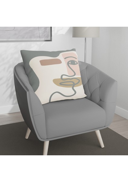 Çift Taraf Baskılı Gizli Di Özel Tasarım Süet Dokulu Kırlent Kılıfı Takımı 31 fırsatları