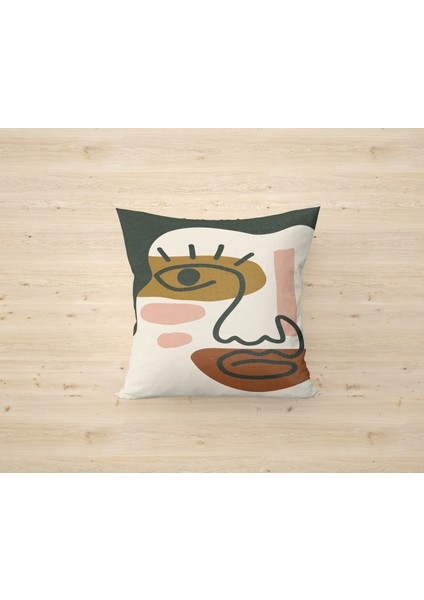 Çift Taraf Baskılı Gizli Di Özel Tasarım Süet Dokulu Kırlent Kılıfı Takımı 14 modelleri