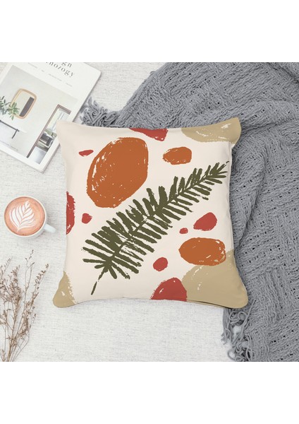 Çift Taraf Baskılı Gizli Di Özel Tasarım Süet Dokulu Kırlent Kılıfı Takımı 184