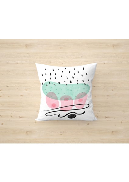 Çift Taraf Baskılı Gizli Di Özel Tasarım Süet Dokulu Kırlent Kılıfı Takımı 235 modelleri