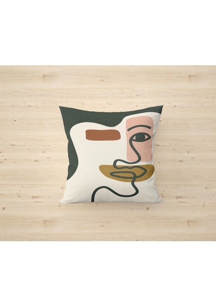 Çift Taraf Baskılı Gizli Di Özel Tasarım Süet Dokulu Kırlent Kılıfı Takımı 16 modelleri