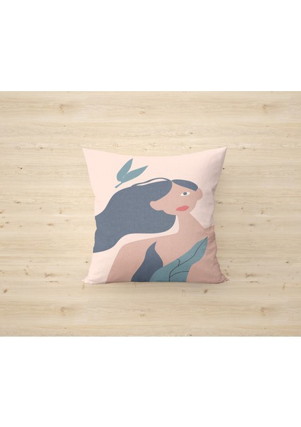 Çift Taraf Baskılı Gizli Di Özel Tasarım Süet Dokulu Kırlent Kılıfı Takımı 63 modelleri