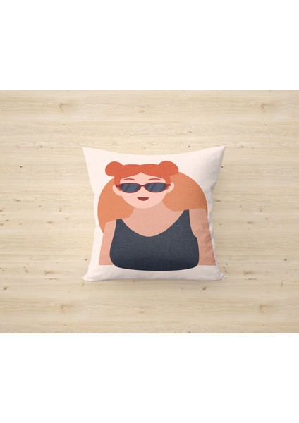 Çift Taraf Baskılı Gizli Di Özel Tasarım Süet Dokulu Kırlent Kılıfı Takımı 180 modelleri