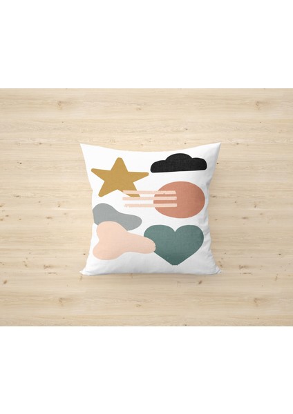 Çift Taraf Baskılı Gizli Di Özel Tasarım Süet Dokulu Kırlent Kılıfı Takımı 226 modelleri