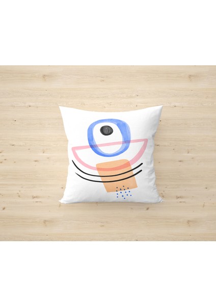 Çift Taraf Baskılı Gizli Di Özel Tasarım Süet Dokulu Kırlent Kılıfı Takımı 236 modelleri