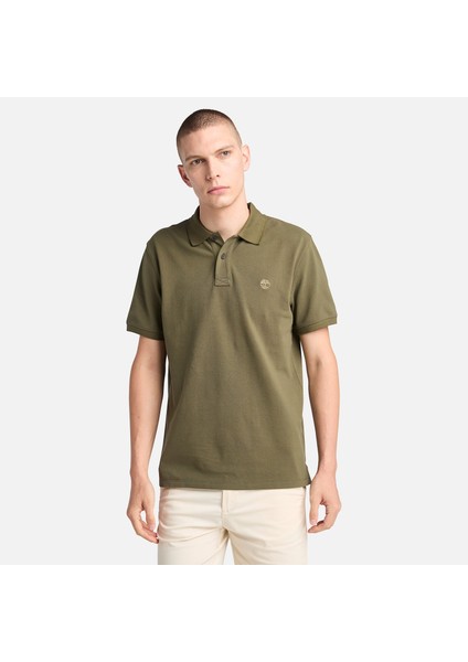 Mıllers Rıver Pique Short Sleeve Polo Erkek Yeşil Tshirt TB0A6VDPA581