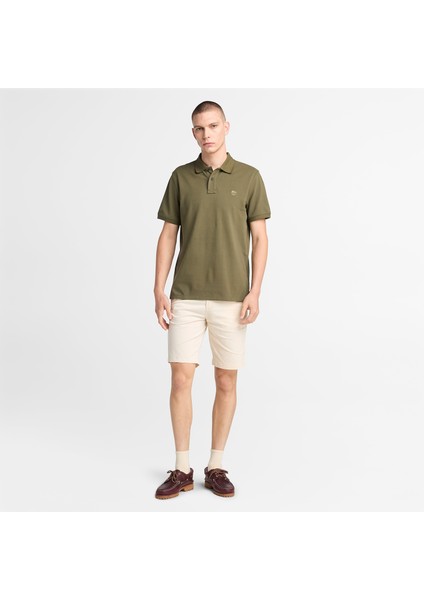 Mıllers Rıver Pique Short Sleeve Polo Erkek Yeşil Tshirt TB0A6VDPA581 fırsatları