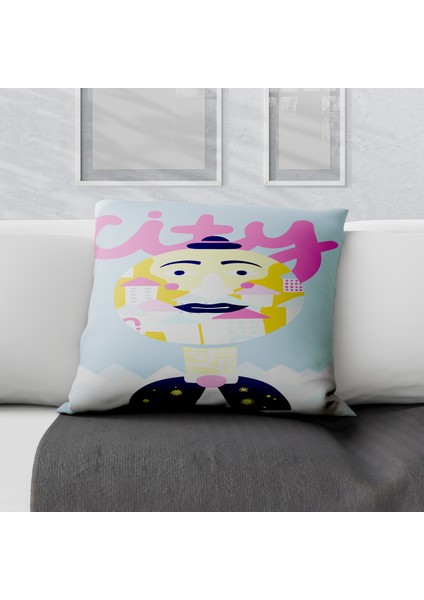 Çift Taraf Baskılı Gizli Di Özel Tasarım Süet Dokulu Kırlent Kılıfı Takımı 07 fiyatları