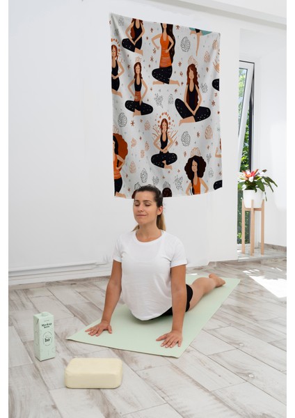 Bohem,yoga, Meditasyon,burçlar ve Mandala Temalı, Duvar Örtüsü 33