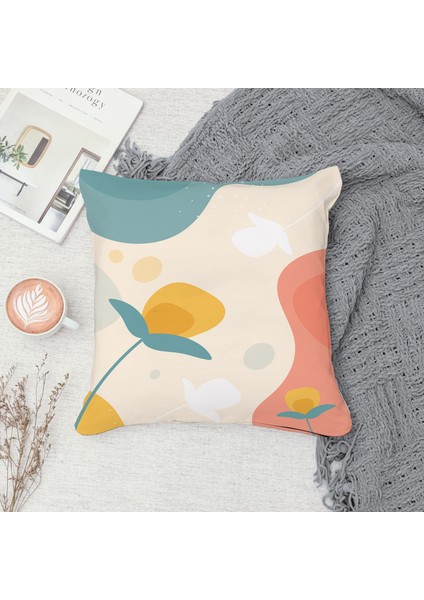 Çift Taraf Baskılı Gizli Di Özel Tasarım Süet Dokulu Kırlent Kılıfı Takımı 12