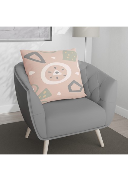 Çift Taraf Baskılı Gizli Di Özel Tasarım Süet Dokulu Kırlent Kılıfı Takımı 213 fırsatları