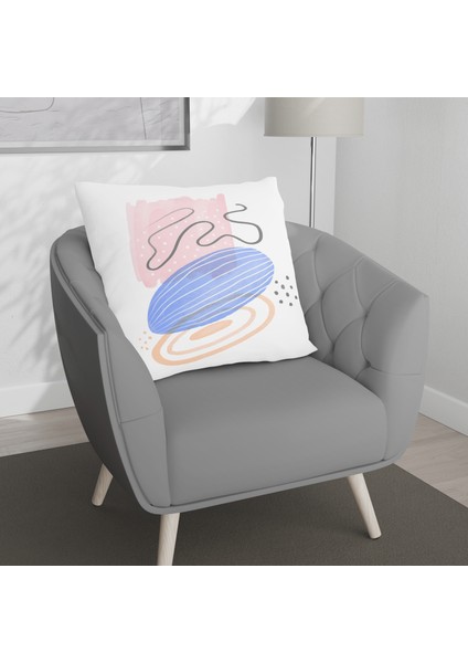 Çift Taraf Baskılı Gizli Di Özel Tasarım Süet Dokulu Kırlent Kılıfı Takımı 262 fırsatları