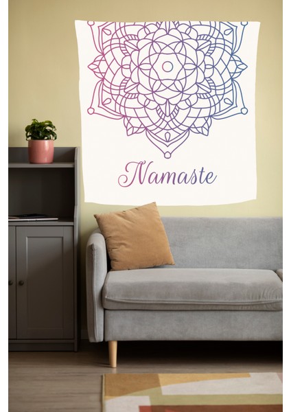 Bohem,yoga, Meditasyon,burçlar ve Mandala Temalı, Duvar Örtüsü 76