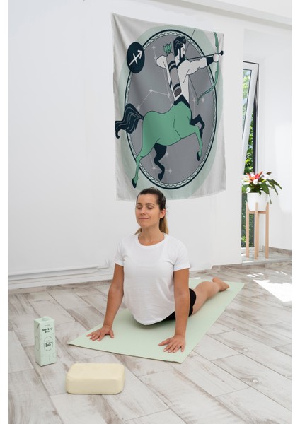 Bohem,yoga, Meditasyon,burçlar ve Mandala Temalı, Duvar Örtüsü 96