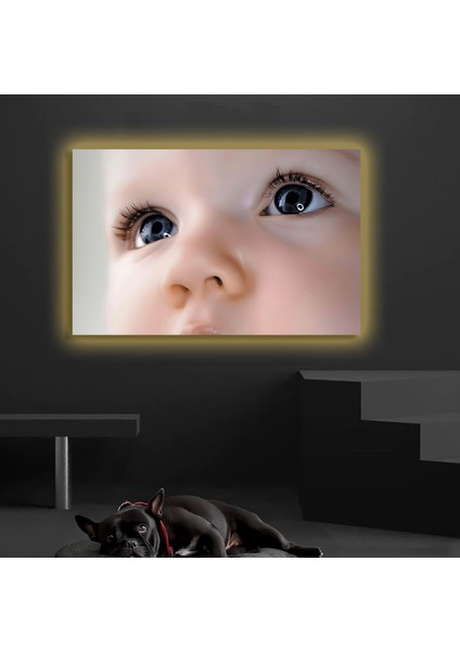 LED Işıklı Kanvas Tablo, 3D Dekoratif Baskılı Tablo Yapay Zeka Destekli Modern Tasarımlar 363