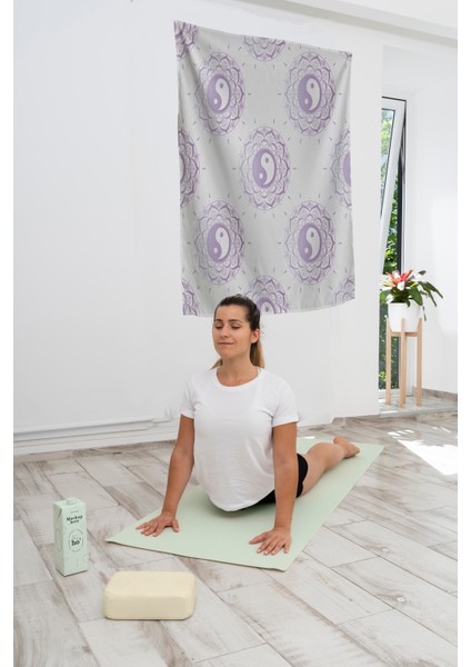 Bohem,yoga, Meditasyon,burçlar ve Mandala Temalı, Duvar Örtüsü 30