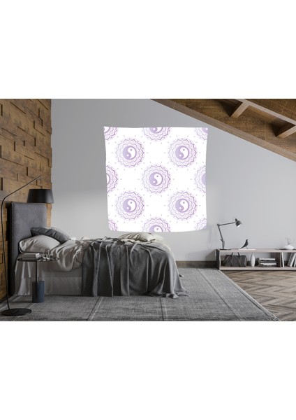 Bohem,yoga, Meditasyon,burçlar ve Mandala Temalı, Duvar Örtüsü 30