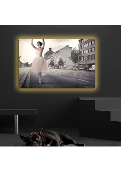 LED Işıklı Kanvas Tablo, 3D Dekoratif Baskılı Tablo Yapay Zeka Destekli Modern Tasarımlar 521