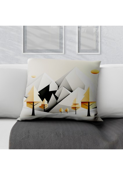 Çift Taraf Baskılı Gizli Di Özel Tasarım Süet Dokulu Kırlent Kılıfı Takımı 102 fiyatları