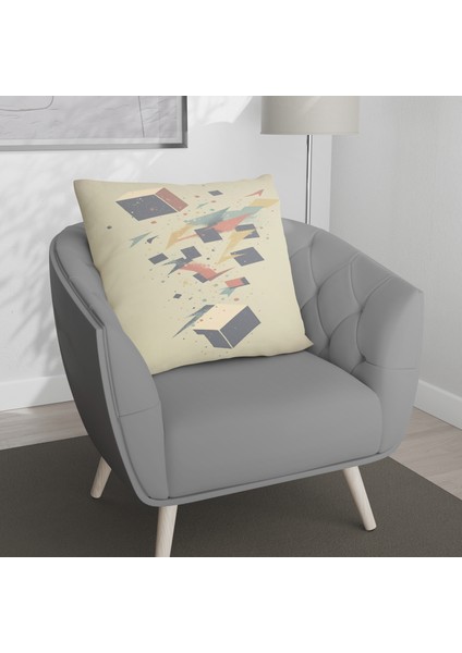 Çift Taraf Baskılı Gizli Di Özel Tasarım Süet Dokulu Kırlent Kılıfı Takımı 102 fırsatları