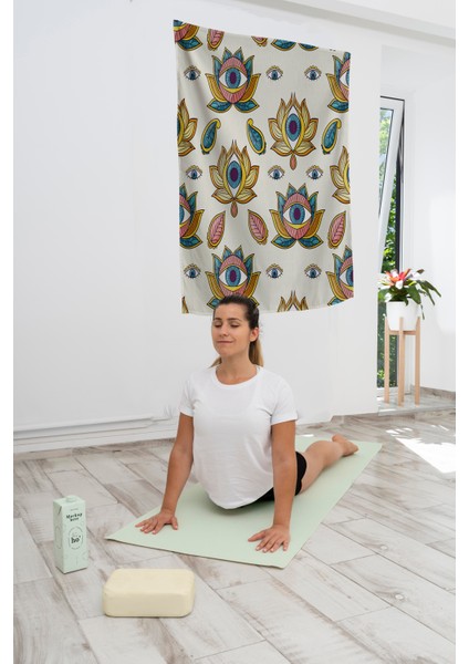 Bohem,yoga, Meditasyon,burçlar ve Mandala Temalı, Duvar Örtüsü 98