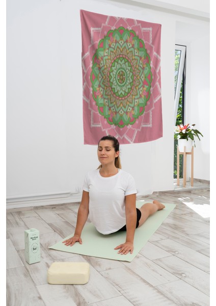 Bohem,yoga, Meditasyon,burçlar ve Mandala Temalı, Duvar Örtüsü 60
