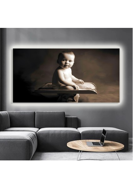 LED Işıklı Kanvas Tablo, 3D Dekoratif Baskılı Tablo Yapay Zeka Destekli Modern Tasarımlar 337