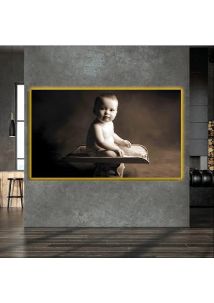 LED Işıklı Kanvas Tablo, 3D Dekoratif Baskılı Tablo Yapay Zeka Destekli Modern Tasarımlar 337