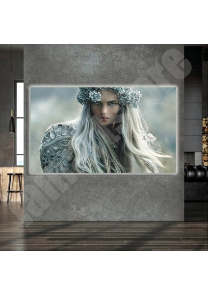 LED Işıklı Kanvas Tablo, 3D Dekoratif Baskılı Tablo Yapay Zeka Destekli Modern Tasarımlar 274