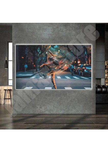 LED Işıklı Kanvas Tablo, 3D Dekoratif Baskılı Tablo Yapay Zeka Destekli Modern Tasarımlar 497