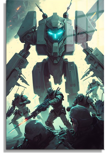 Space/uzay Yapay Zeka Özel Tasarım Cam Tablo Ofis, Mutfak Çocuk Odası, Salon 57