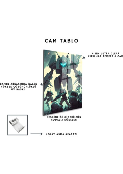 Space/uzay Yapay Zeka Özel Tasarım Cam Tablo Ofis, Mutfak Çocuk Odası, Salon 57 indirimleri