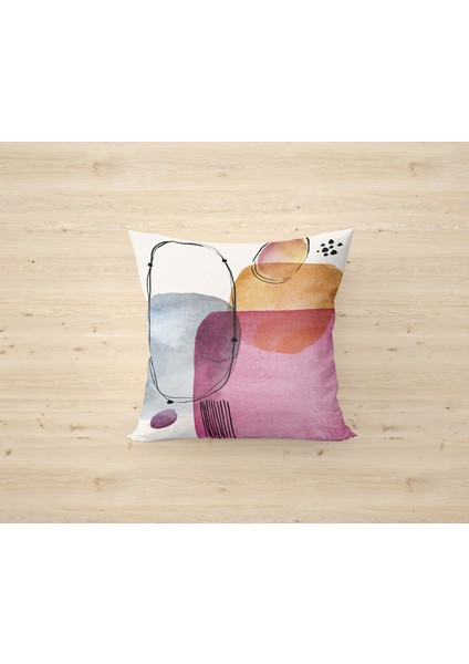 Çift Taraf Baskılı Gizli Di Özel Tasarım Süet Dokulu Kırlent Kılıfı Takımı 266 modelleri