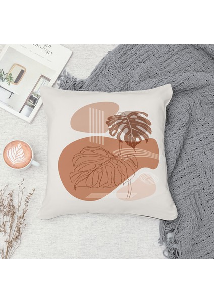 Çift Taraf Baskılı Gizli Di Özel Tasarım Süet Dokulu Kırlent Kılıfı Takımı 283