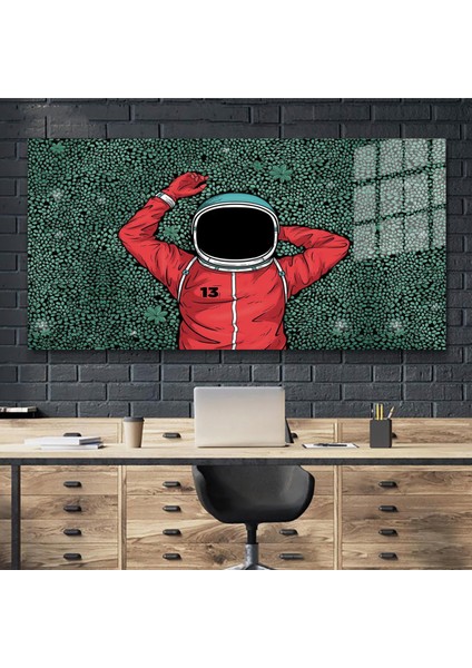 Sanatsal Yapayzeka, Creative Art, 3D Dekoratif Baskı Yatay Cam Tablo 45 modelleri