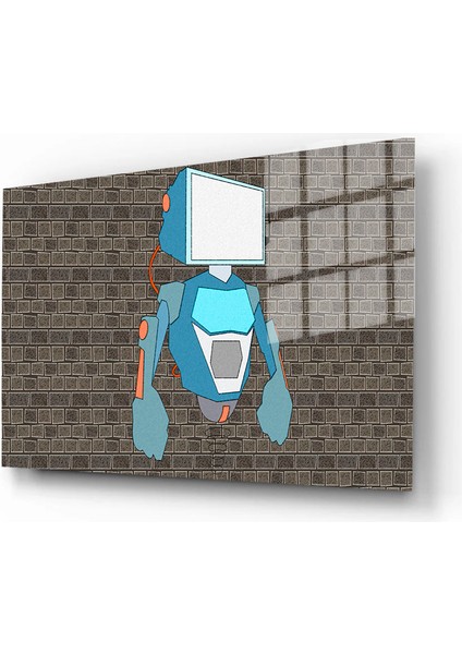 Sanatsal Yapayzeka, Creative Art, 3D Dekoratif Baskı Yatay Cam Tablo 07 fiyatları