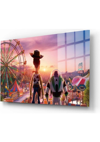 Sanatsal Yapayzeka, Creative Art, 3D Dekoratif Baskı Yatay Cam Tablo 132 fiyatları