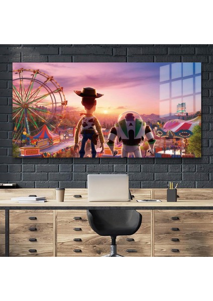 Sanatsal Yapayzeka, Creative Art, 3D Dekoratif Baskı Yatay Cam Tablo 132 modelleri