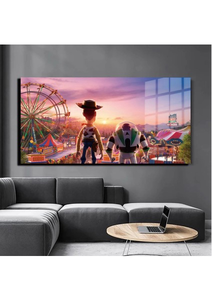 Sanatsal Yapayzeka, Creative Art, 3D Dekoratif Baskı Yatay Cam Tablo 132 fırsatları