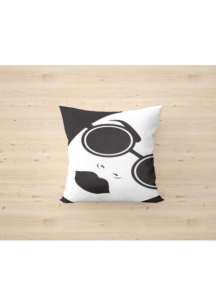 Çift Taraf Baskılı Gizli Di Özel Tasarım Süet Dokulu Kırlent Kılıfı Takımı 273 modelleri