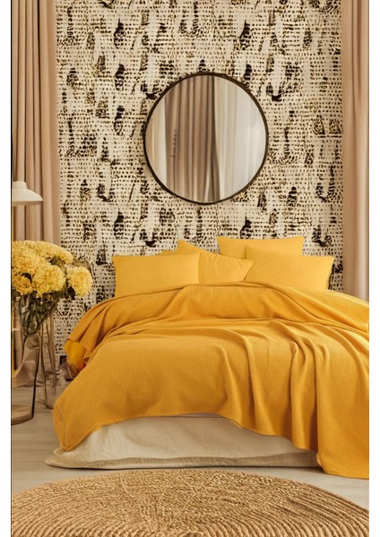 Aura Pike Örtü Luxe 260 x 230 cm Yatak Örtüsü